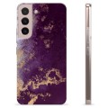 Capa de TPU - Samsung Galaxy S22 5G - Ameixa Dourada