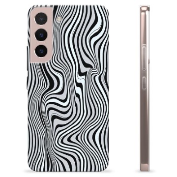 Capa de TPU - Samsung Galaxy S22 5G - Zebra Hipnotizante