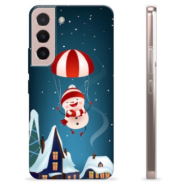 Capa de TPU - Samsung Galaxy S22 5G - Boneco de Neve