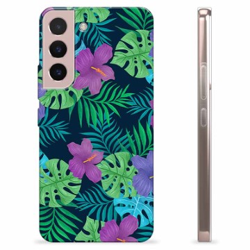 Capa de TPU - Samsung Galaxy S22 5G - Flores Tropicais