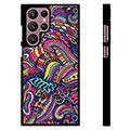 Capa Protectora - Samsung Galaxy S22 Ultra 5G - Flores Abstratas