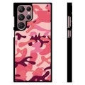 Capa Protectora - Samsung Galaxy S22 Ultra 5G - Camuflagem Rosa