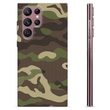 Capa de TPU - Samsung Galaxy S22 Ultra 5G - Camuflagem