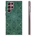 Capa de TPU - Samsung Galaxy S22 Ultra 5G - Mandala Verde