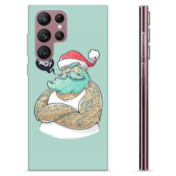 Capa de TPU - Samsung Galaxy S22 Ultra 5G - Pai Natal Moderno