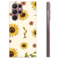 Capa de TPU - Samsung Galaxy S22 Ultra 5G - Girassol