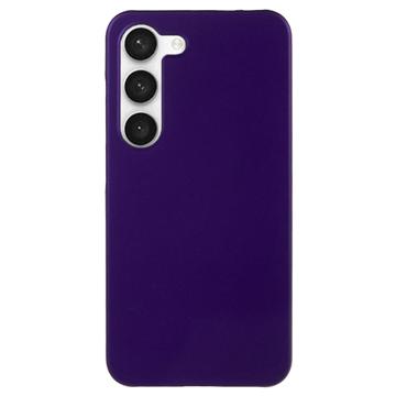 Capa Plastico com Borracha para Samsung Galaxy S23 5G - Roxo