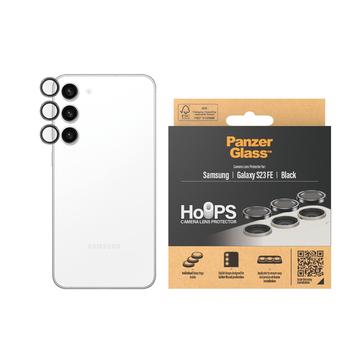 Protetor de lente de câmara PanzerGlass Hoops para Samsung Galaxy S23 FE - Preto