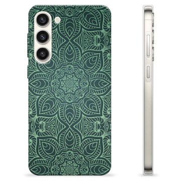 Capa de TPU - Samsung Galaxy S23+ 5G - Mandala Verde