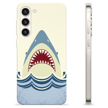 Capa de TPU - Samsung Galaxy S23+ 5G - Mandíbulas de Tubarão