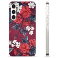 Capa de TPU - Samsung Galaxy S23+ 5G - Flores Vintage