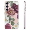 Capa de TPU - Samsung Galaxy S23 5G - Flores Românticas