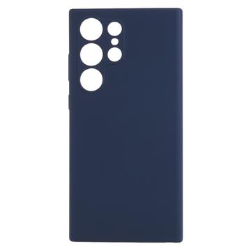 Capa de Silicone Líquido para Samsung Galaxy S23 Ultra 5G - Azul Escuro