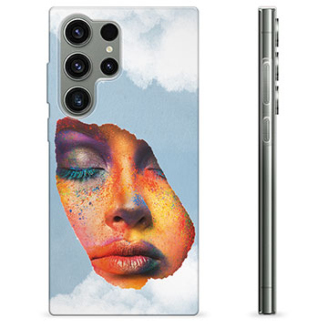 Capa de TPU - Samsung Galaxy S23 Ultra 5G - Pintura Facial