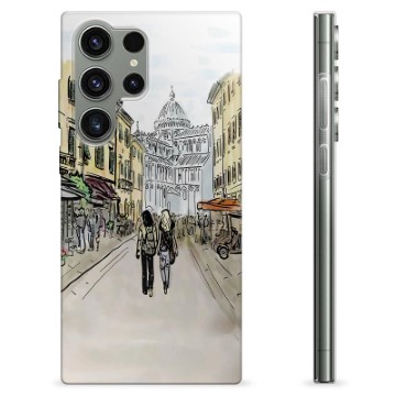 Capa de TPU - Samsung Galaxy S23 Ultra 5G - Rua Itália