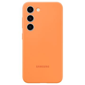 Capa de Silicone EF-PS916TOEGWW para Samsung Galaxy S23+ 5G - Cor-de-laranja