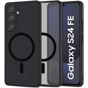 Capa Magmat Tech-Protect para Samsung Galaxy S24 FE - Compatível com MagSafe - Mate Preto