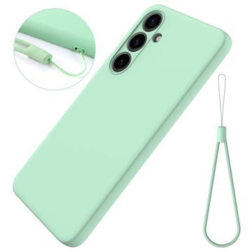 Capa de Silicone Líquido para Samsung Galaxy S24 - Verde