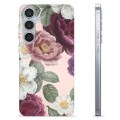 Capa de TPU - Samsung Galaxy S24+ - Flores Românticas