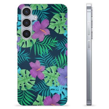 Capa de TPU - Samsung Galaxy S24+ - Flores Tropicais