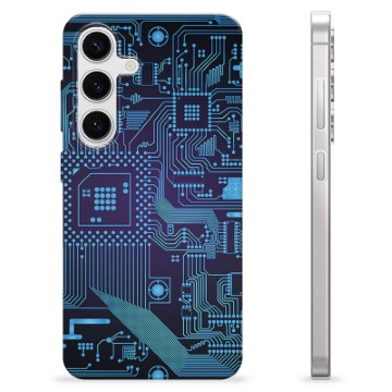 Capa de TPU - Samsung Galaxy S24 - Placa de Circuito