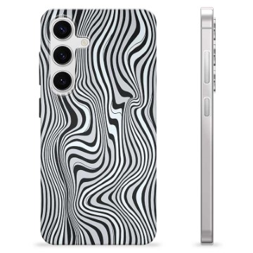 Capa de TPU - Samsung Galaxy S24 - Zebra Hipnotizante