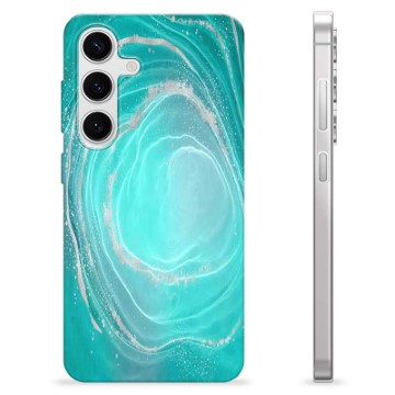 Capa de TPU - Samsung Galaxy S24 - Redemoinho Turquesa