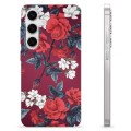 Capa de TPU - Samsung Galaxy S24 - Flores Vintage