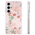 Capa de TPU - Samsung Galaxy S24 - Flores em Aquarela