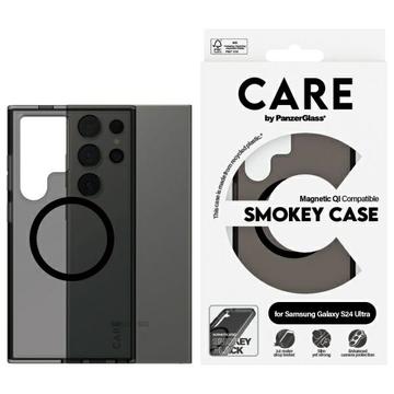 Capa PanzerGlass Care Smokey Urban Combat para Samsung Galaxy S24 Ultra - Compatível com MagSafe - Preto