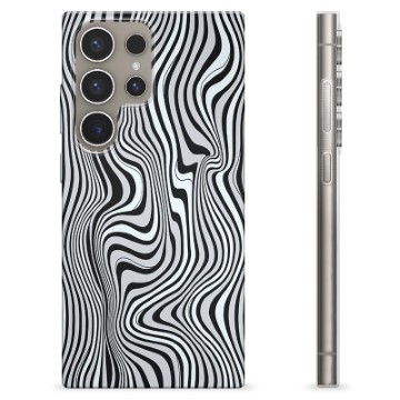 Capa de TPU - Samsung Galaxy S24 Ultra - Zebra Hipnotizante