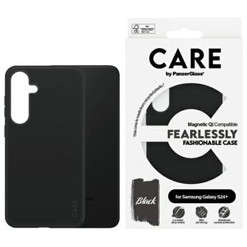 Capa PanzerGlass Care Fearlessly Fashionable para Samsung Galaxy S24+ - Compatível com MagSafe - Preto