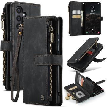 Bolsa Tipo Carteira Caseme C30 Multifuncional para Samsung Galaxy S25 - Preto