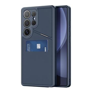 Capa magnética para Samsung Galaxy S25 Ultra Dux Ducis Rafi II com suporte e ranhuras para cartões