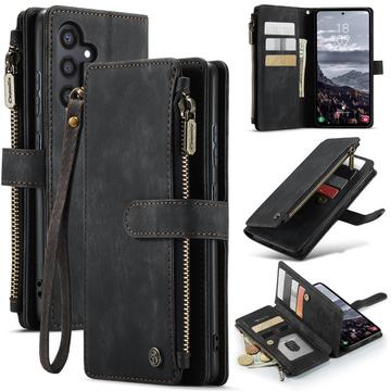 Bolsa Tipo Carteira Caseme C30 Multifuncional para Samsung Galaxy S25+ - Preto