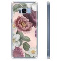 Capa Híbrida para Samsung Galaxy S8+  - Flores Românticas