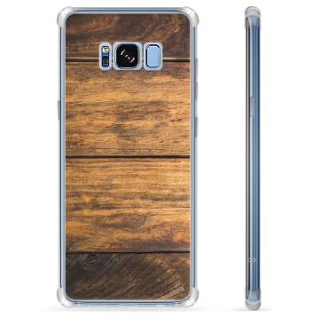 Capa Híbrida para Samsung Galaxy S8+  - Madeira