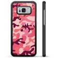 Capa Protectora para Samsung Galaxy S8+  - Camuflagem Rosa