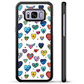 Capa Protectora - Samsung Galaxy S8 - Corações