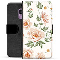 Bolsa tipo Carteira para Samsung Galaxy S9 - Floral
