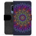 Bolsa tipo Carteira para Samsung Galaxy S9+  - Mandala Colorida