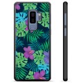 Capa Protectora para Samsung Galaxy S9+  - Flores Tropicais