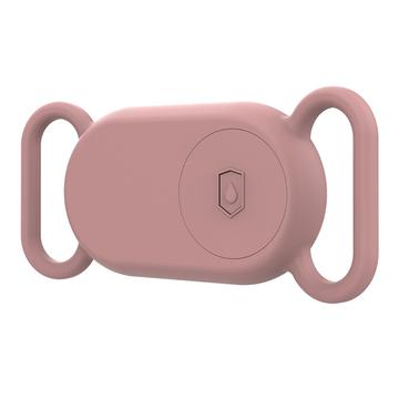 Capa de Silicone para Samsung Galaxy SmartTag 2 para Coleira de Animal de Estimação - Cor-de-Rosa