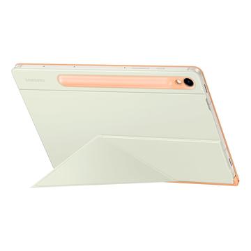 Capa Smart Book EF-BX710POEGWW para Samsung Galaxy Tab S9/S9 FE - Branco / Cor-de-Laranja