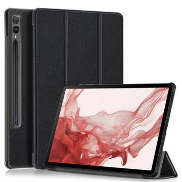 Bolsa Fólio Inteligente Tri-Fold para Samsung Galaxy Tab S9+ - Preto