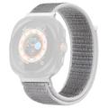 Bracelete de Nylon para Samsung Galaxy Watch Ultra com Fecho de Velcro - 47mm - Cinzento