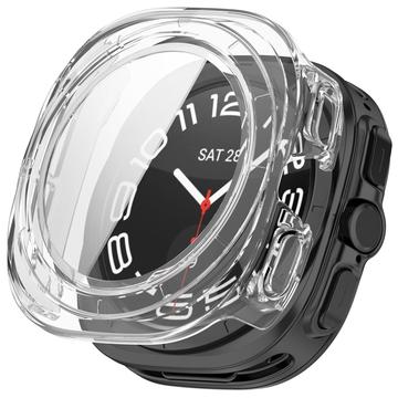 Capa de Plástico com Protetor de Ecrã para Samsung Galaxy Watch Ultra - 47mm - Transparente