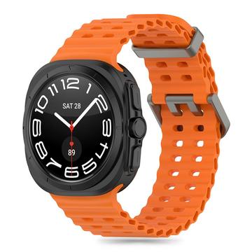 Correia de TPU Tech-Protect Iconband Pro para Samsung Galaxy Watch Ultra - 47mm - Cor-de-Laranja