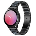 Bracelete em Aço Inoxidável para Samsung Galaxy Watch4/Watch4 Classic – Azul Escuro / Preto