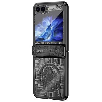 Capa de plástico galvanizado Mechanical Legend para Samsung Galaxy Z Flip6